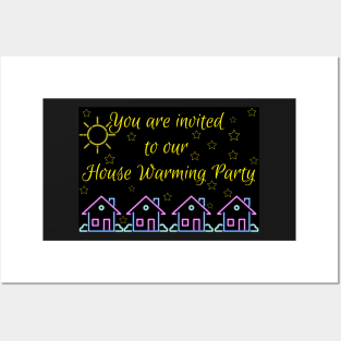 House Warming Party Posters and Art